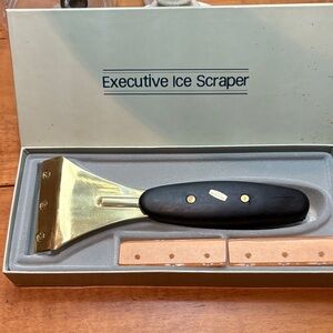 Gold and Black Ice Scraper
